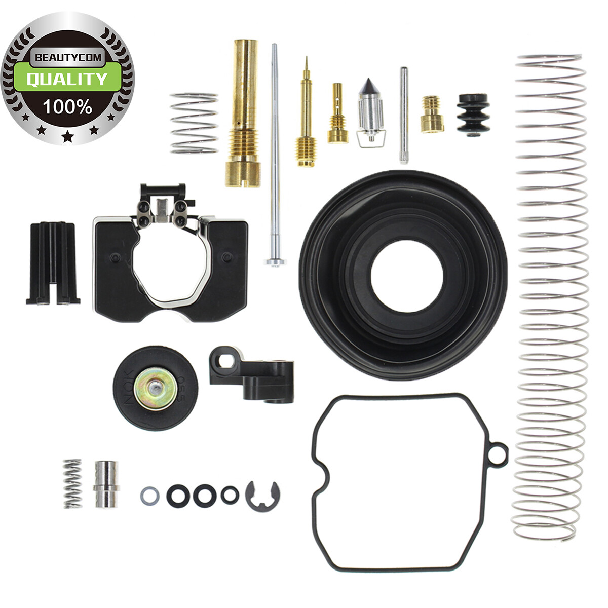 CV40 Carburetor Rebuild Kit For Keihin CV 40mm - Fits Harley Dyna Fatboy, Sportster, 90 Day Warranty
