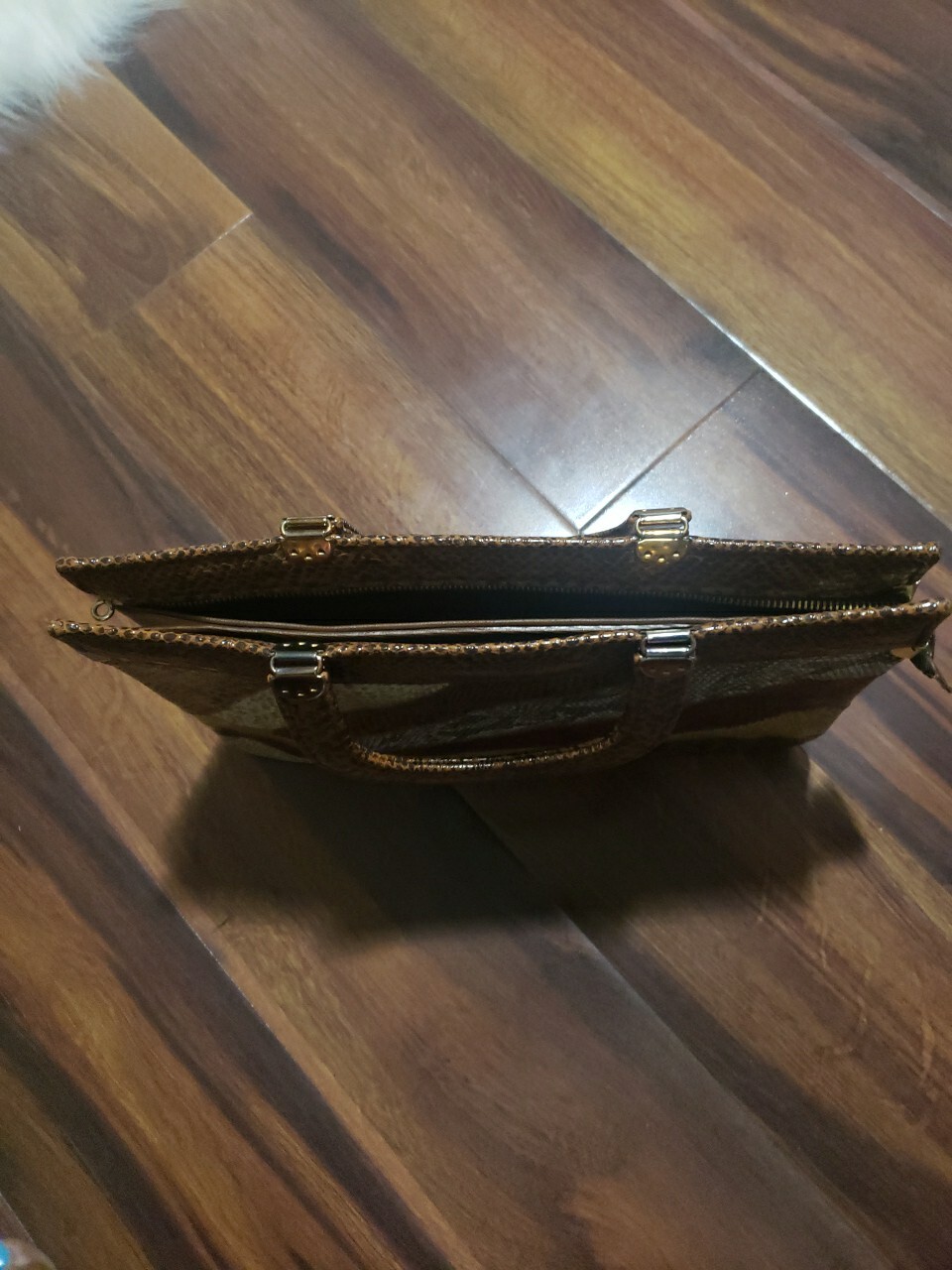 vintage python Purse - image 2