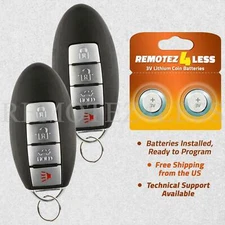 2pc New Smart Keyless Remote Smart Prox Intelligent Key Fob For Infiniti Nissan