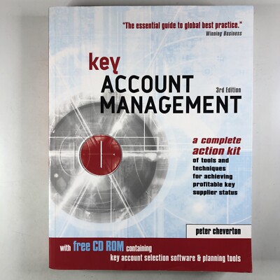 Key Account Management 3rd Edition Peter Cheverton Techniques Achieving Profit