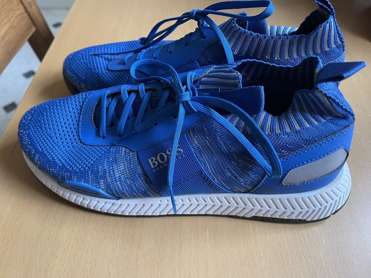 Boss Titanium runn k Sn99 open blue Trainers, size 7( 41) UK