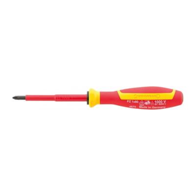Stahlwille 46703001 4670 VDE DRALL+ PH1 x 80 mm Insulated Pozidriv Screwdriver
