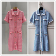 Self-Portrait Women's glisten cell Knitted hip wrap dress