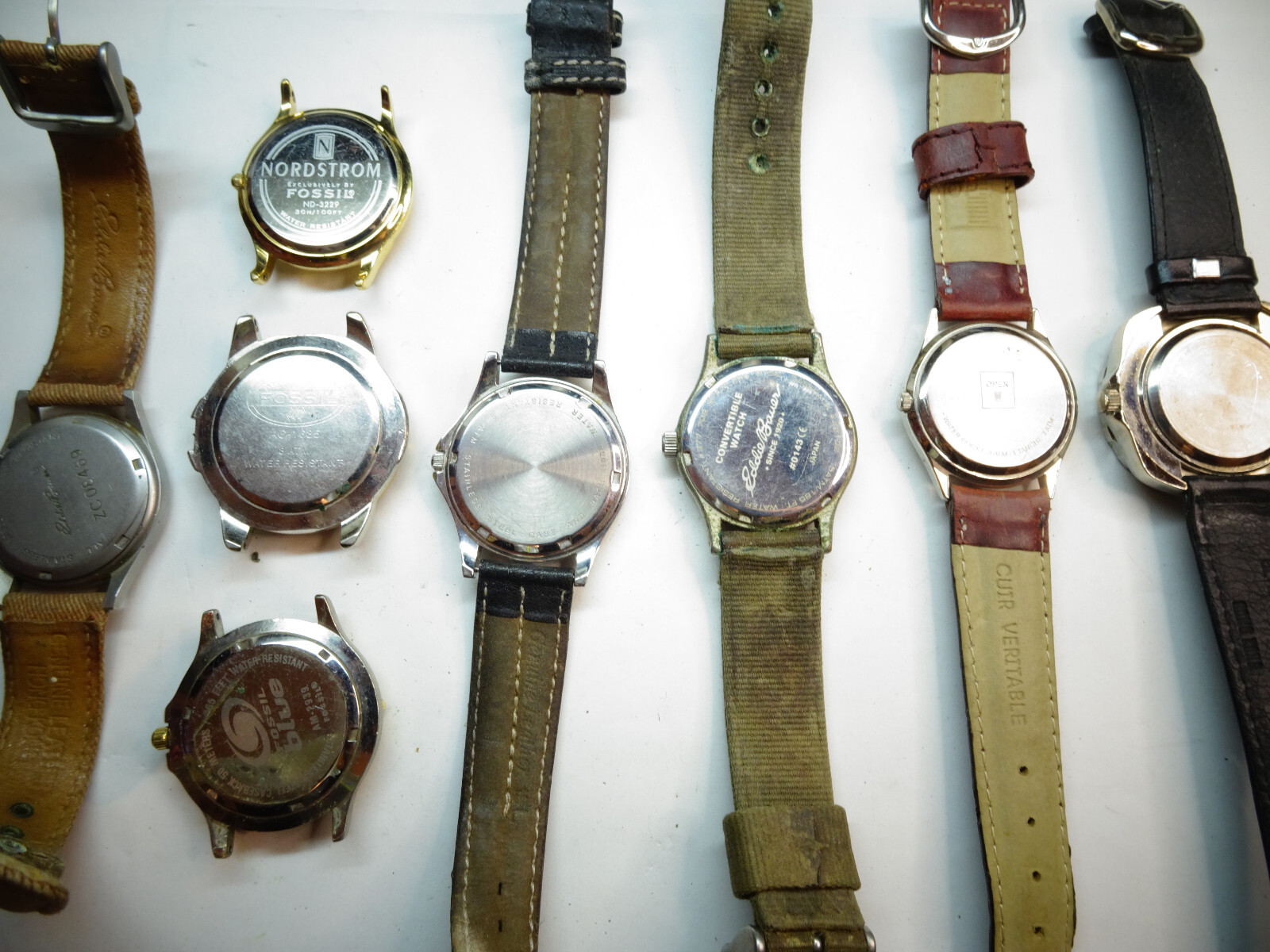 Eddie Bauer Fossil Opex Baca Boy London VINTAGE WATCHES FOR RESTORATION