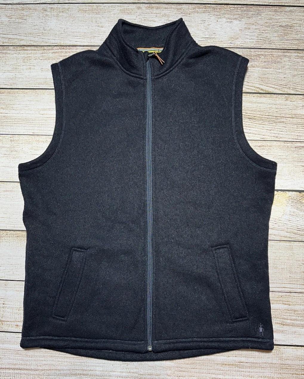 smartwool wool blend full zip pockets sweater