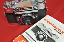 Contarex Super in excellent cosmetic and mechanical condition, EXCEPT the mirror