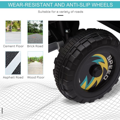 6V Kids Electric Ride on Car ATV 4-Wheeler Quad Toy Forwarding Reverse Function - Picture 7 of 12