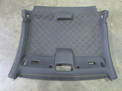 Lamborghini Gallardo, Headliner, Black w/ Yellow Diamond Stitch, P