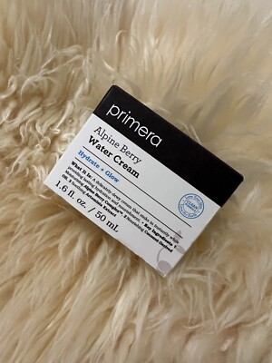 Primera Alpine Berry Water Cream 50ml. 1.6 Ounce New In Box