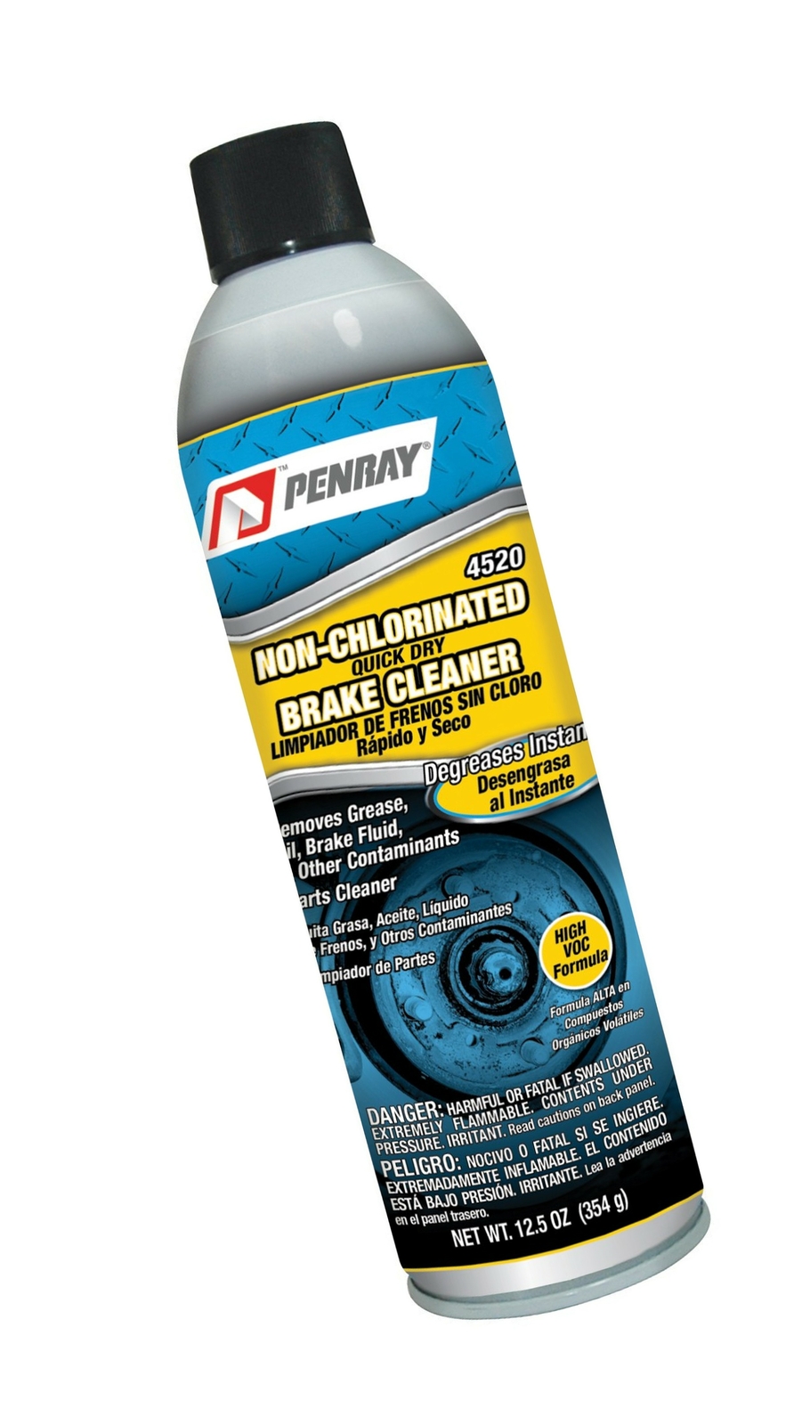 Penray 4520 NonChlorinated Quick Dry Brake Cleaner 12.5Ounce