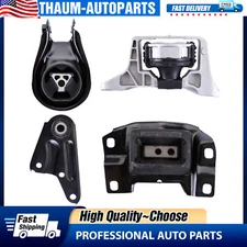 4Pcs Set For Mazda 3 11-13 L4 2.0L Engine Motor Mounts & Auto. Trans. Mount Kit