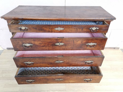 Kommode IN Walnuss Massivholz Integro E Original Von Old-Time 800 - Picture 6 of 14