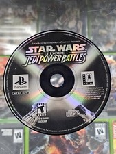 Star Wars Episode I Jedi Power Battles PlayStation 1 PS1 2000 Game Disc TESTED