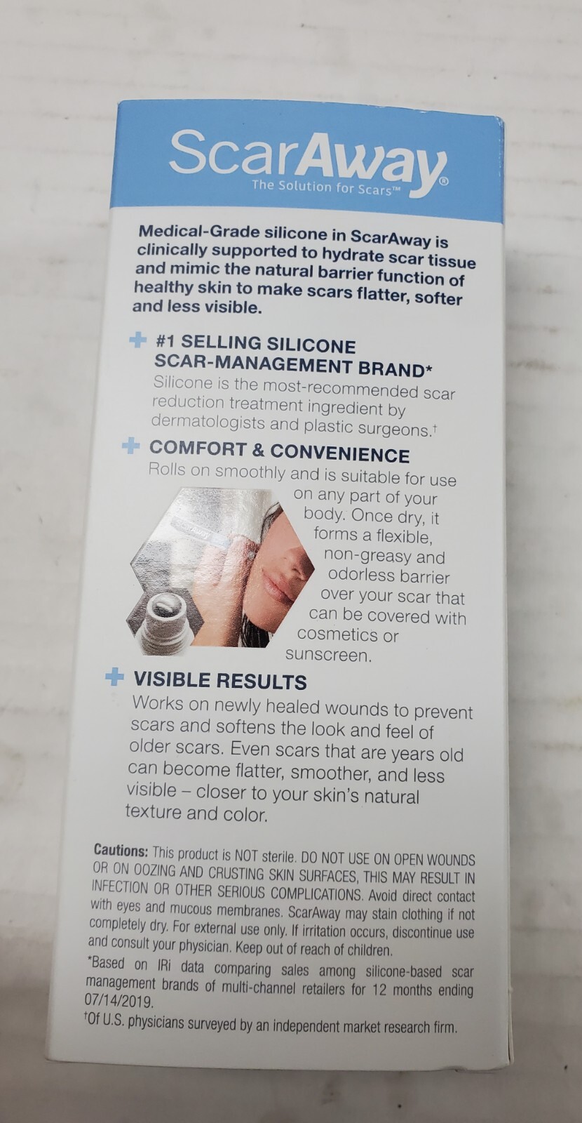 ScarAway Silicone Scar Repair Gel 20g / 0.71 oz. eBay