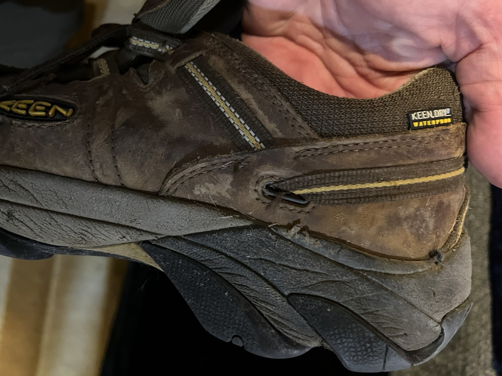 Scarpe Keen Targhee Uomo 15 Marrone Impermeabili Escursionismo Outdoor