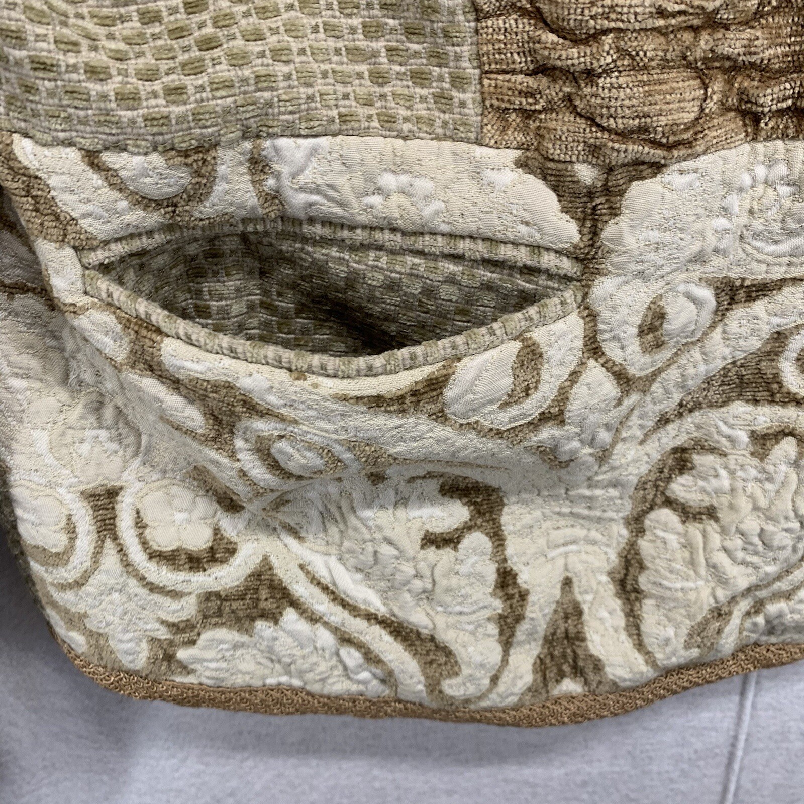 Vintage Patchwork Jacket Max & Mabel Texture Crea… - image 6