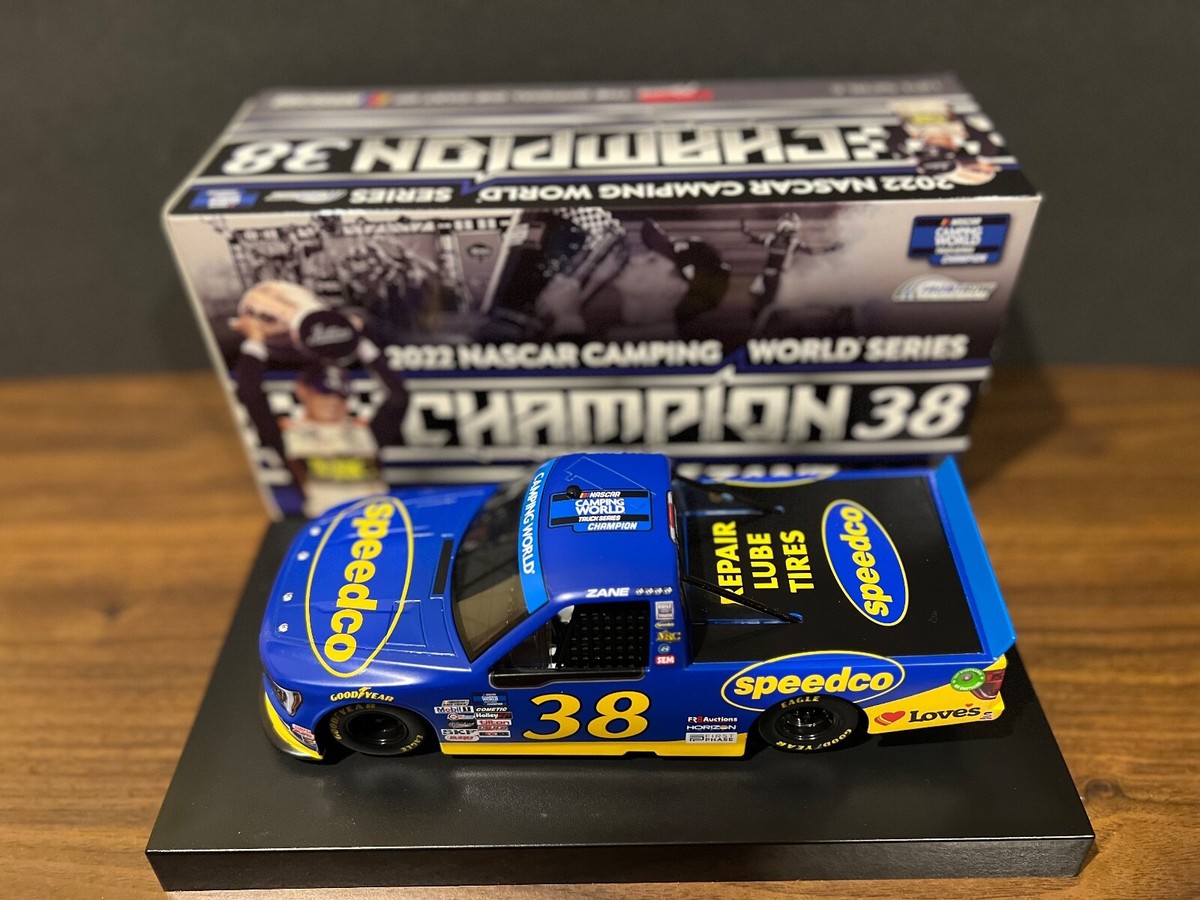 Zane Smith 2022 Speedco Truck Series Champion #38 Ford Truck 1/24