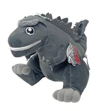 Godzilla Black and White Previews Exclusive Zippermouth Plush New with Tags