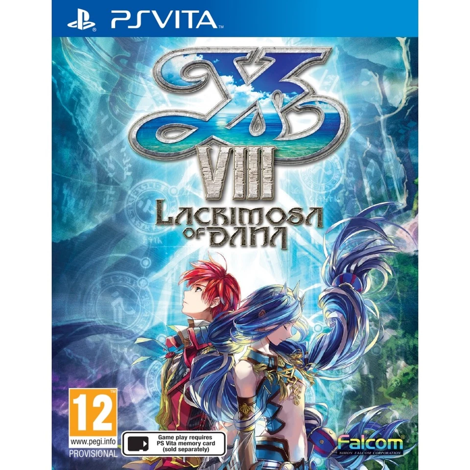 YS VIII LACRIMOSA of Dana PS Vita Sony PlayStation Game 8