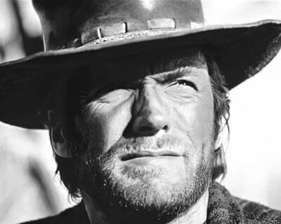 Clint Eastwood stars in the film Two Mules for Sister Sara 1970 Old Photo
