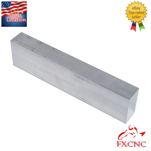 5x8x12 Inch 6061-T6 Solid Aluminum Plate - Flat Bar Stock Block, 1/2 Inch Thick