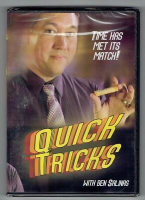 CLEARANCE SALE - Quick Tricks with Ben Salinas by Magic Makers - FREE SHIPING