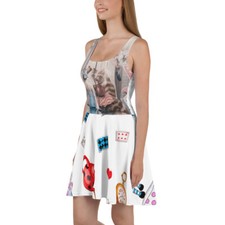 Skater-Kleid ALICE IN WONDERLAND 