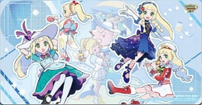 Pokémon Masters EX リーリエ プレイマット Pokemon Masters EX Official Card Game Rubber Playmat Lillie