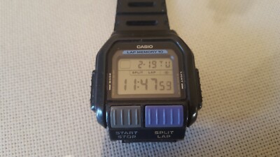 vintage casio SDB-600 LAP MEMORY 10 | eBay