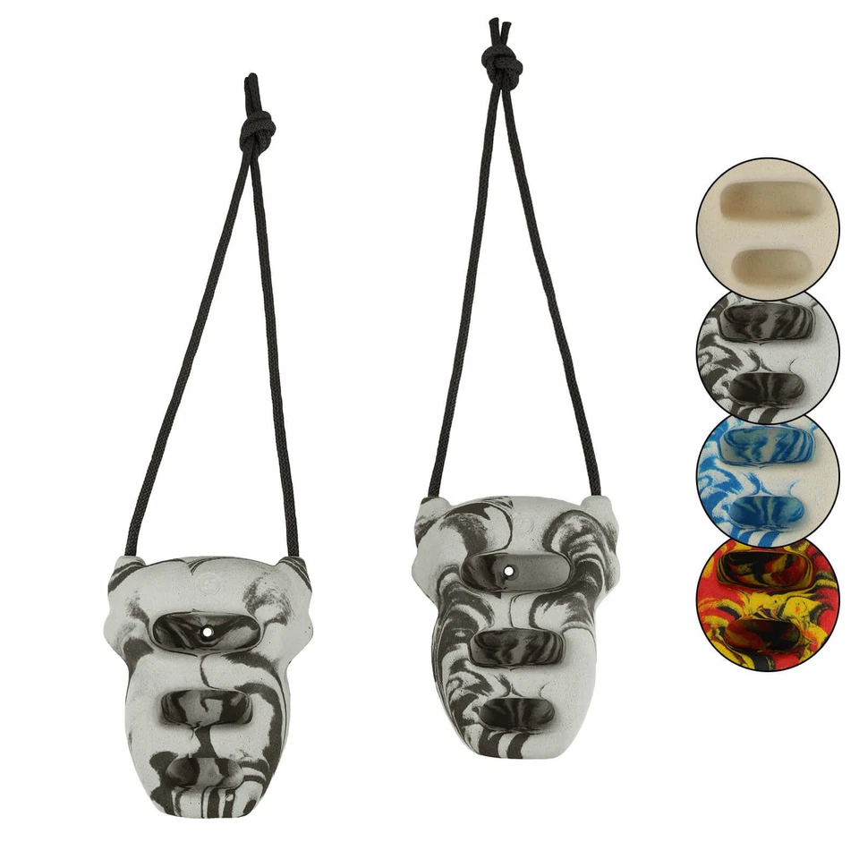 ALPIDEX Griffkrafttrainer 2er Set Trainingsgriffe Klettertraining Klettergriffe