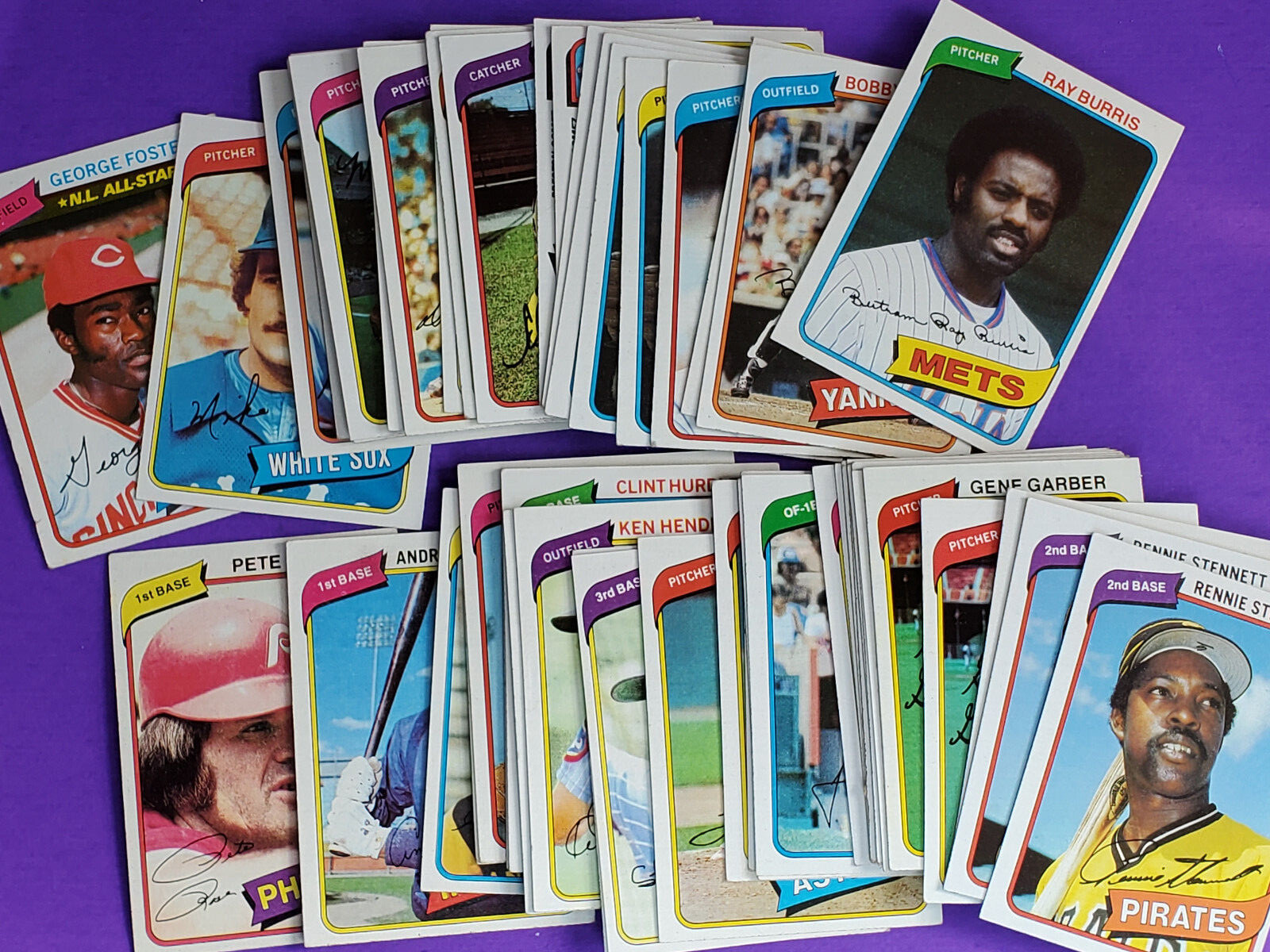 1980 TOPPS BASEBALL TRADING CARDS 361-540 YOU PICK FREE SHIPPING 50% 2 OR MORE