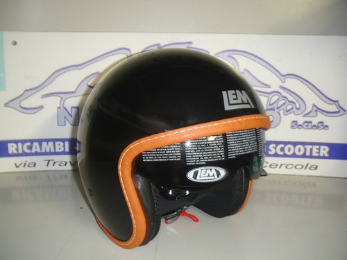 NOVITA' CASCO JET LEM JET SPORT BLACK M 441919A | eBay