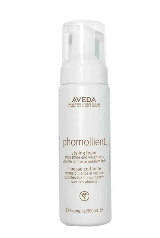 Aveda Phomollient Styling Foam adds volume and shine 6.7 oz / 200 ml NEW - product detail image 1