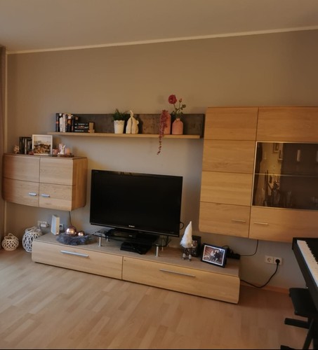 4-teilige Wohnwand Massivholz von Möbel Hartmann - Bild 2 von 3