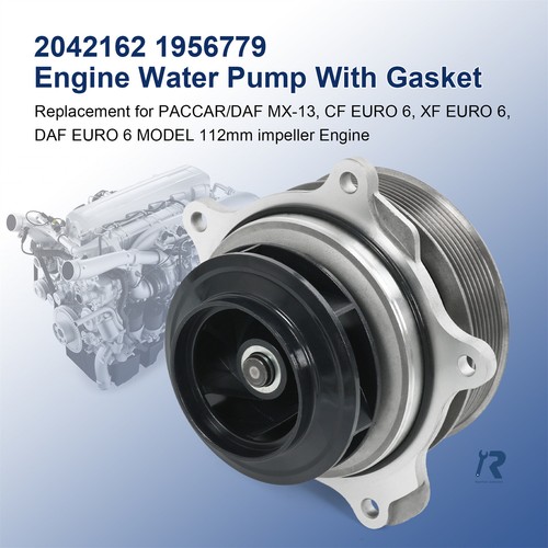 NEW Engine Cooling System Water Pump 2042162 1912939 fit For PACCAR / DAF MX13 - Picture 21 of 24