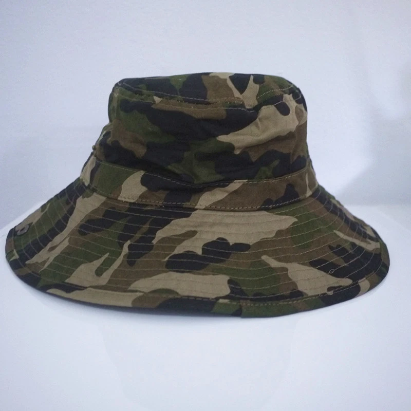 QUALITY Boys Kids Child Adult Camouflage Camo Army Bucket Sun Hat Cap Wide Brim  - image 2 of 4