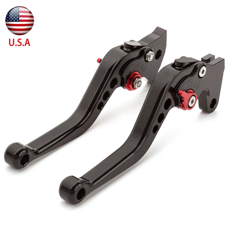 Empuñaduras ajustables de embrague de freno CNC para Ducati Streetfighter 848 2012-2015 Foto 2 de 4