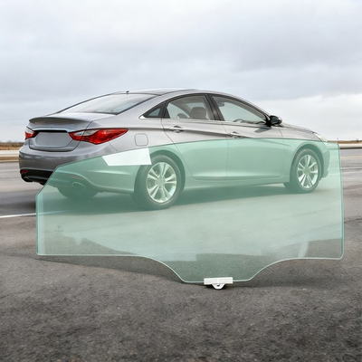 #ad Passenger Right Rear Door Window Glass For Hyundai Sonata 11 14 Hybrid 11 15 $53.70