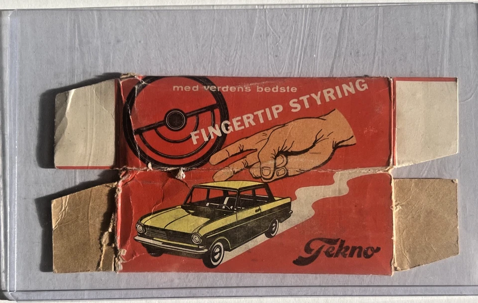 Fekno OPEL KADETT Игрушечный Автомобиль Оригинальная Коробка GENERAL MOTOR Дания 6F - Изображение 4 из 4