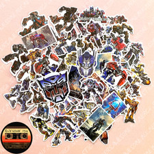 60 Transformers TV Stickers - Scrapbook, Laptop, iPad, Consoles, Books, Cases