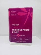 Amberen PeriMenopause Relief Promotes Hormonal Balance LARGER 180 Capsules