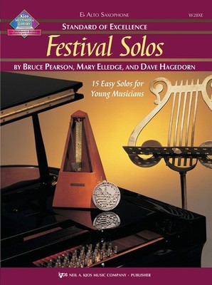 W28XE - Standard of Excellence - Festival Solos Book/CD - Alto Saxophone (Bo...