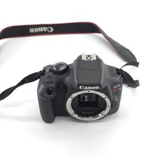 Canon EOS Rebel T6 18.0MP Digital SLR Camera - Black Body Onl , Excellent