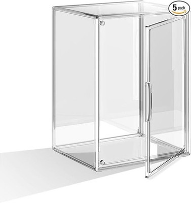 Clear Acrylic Display Case, Large Stackable Storage 1 Pack, X Large-Clear