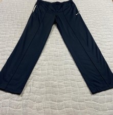Nike The Athletic Dept Pants Mens Medium Navy Blue Track Athletic Zip Pockets