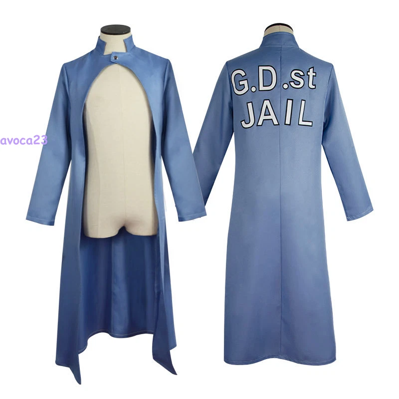 JoJo's Bizarre Adventure Jolyne Cujoh‌ Cosplay Costume Halloween Clothing Coat - Image 3 of 4