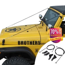 Heavy Duty Adjustable Limb Riser Kit For 1997+ Fit Jeep Wrangler TJ Accessories