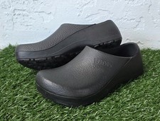 Birkenstock Professional Super-Birki Clogs Black Polyurethane Men  s 9 Women's 11