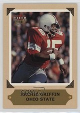 2001 Fleer Ultra College Greats Preview Archie Griffin 7v7
