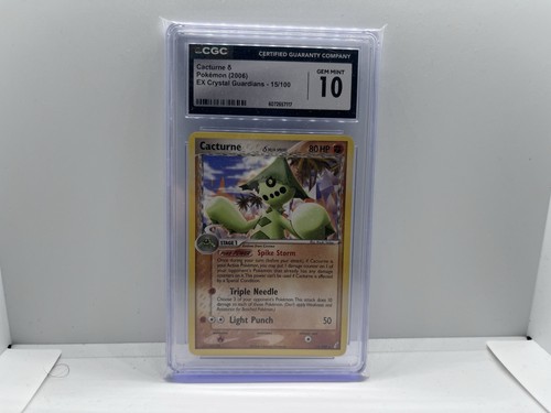 Cacturne δ graded CGC 10 for sale on eBay